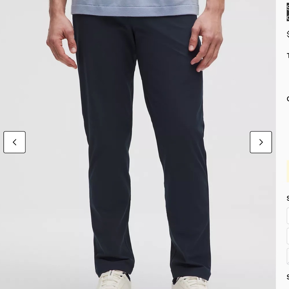 NWT Lululemon ABC Classic-Fit 5 Pocket Pant 32L